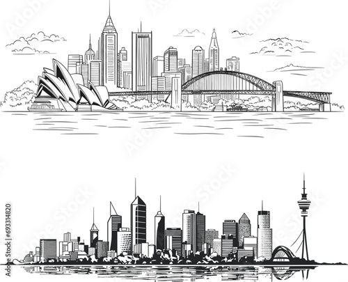 sydney city skyline