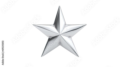 star Christmas. Holiday Christmas background with festive decoration. isolated on clear png background and transparent background, AI generative. 