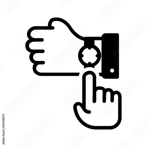 Solid black icon for Prompt
