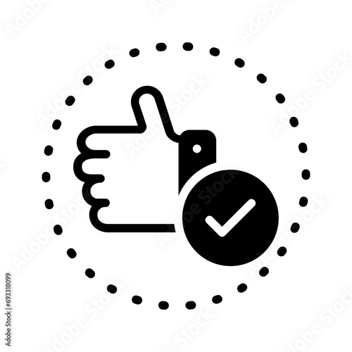 Solid black icon for Certain