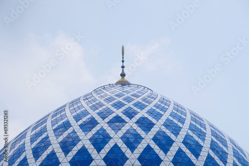 Canvas Print The Blue Mosque in Malaysia