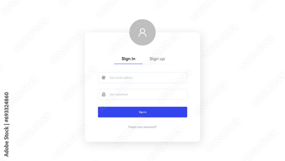 LOG IN SIGN UP visual data 4