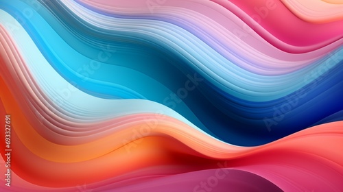 a wavy background with a gradient of colors, their waves forming a seamless flow of hues, representing the ever-changing nature of life and creativity