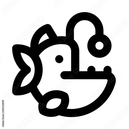 Anglerfish Line UI Icon