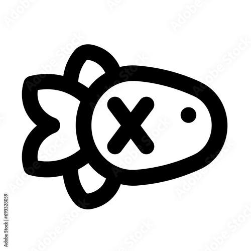 Pinecone Line UI Icon