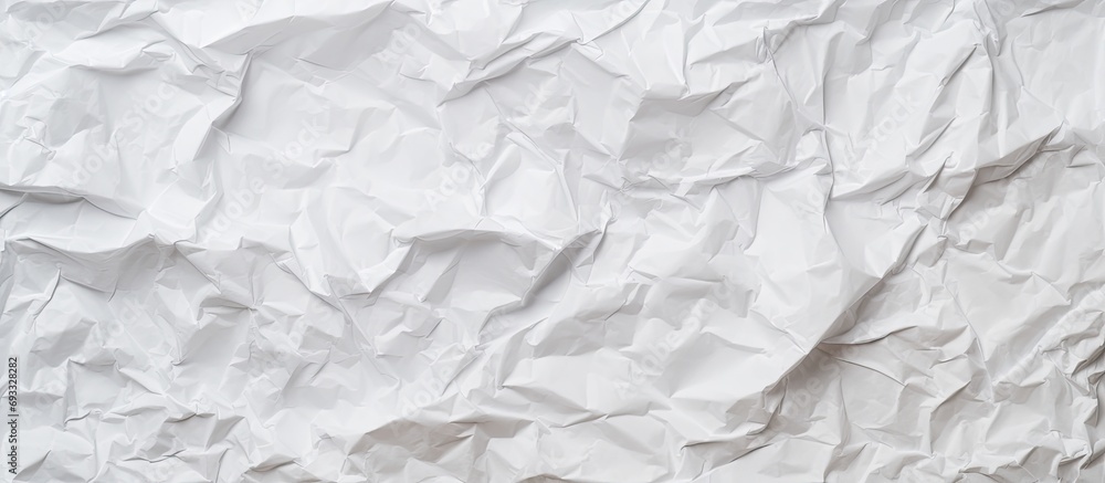 Fototapeta premium Texture of crumpled paper