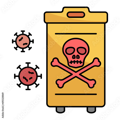 Infectious Waste  Icon