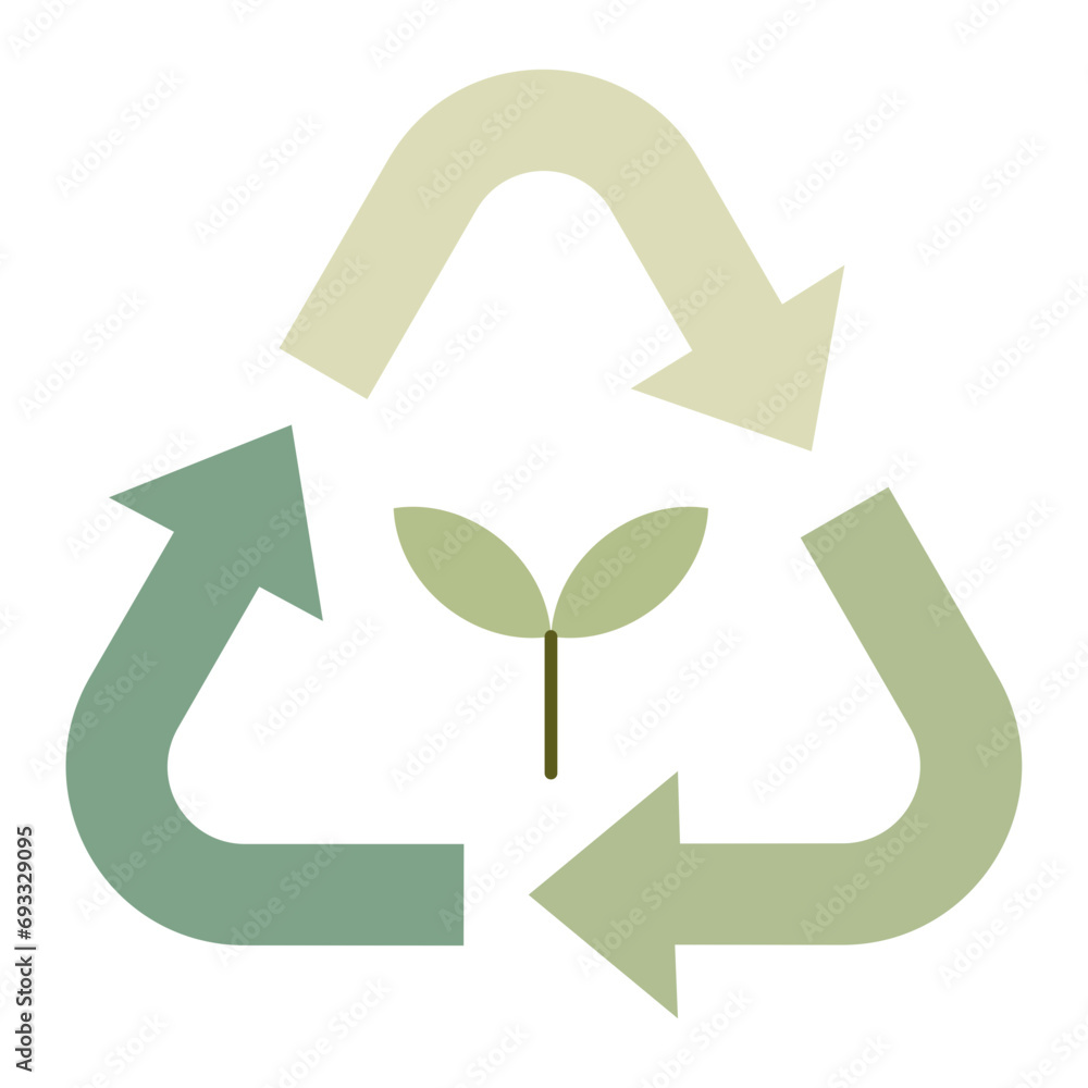 Fototapeta premium Reuse Icon