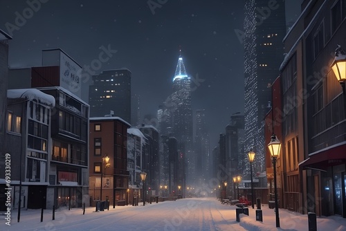 street in winter