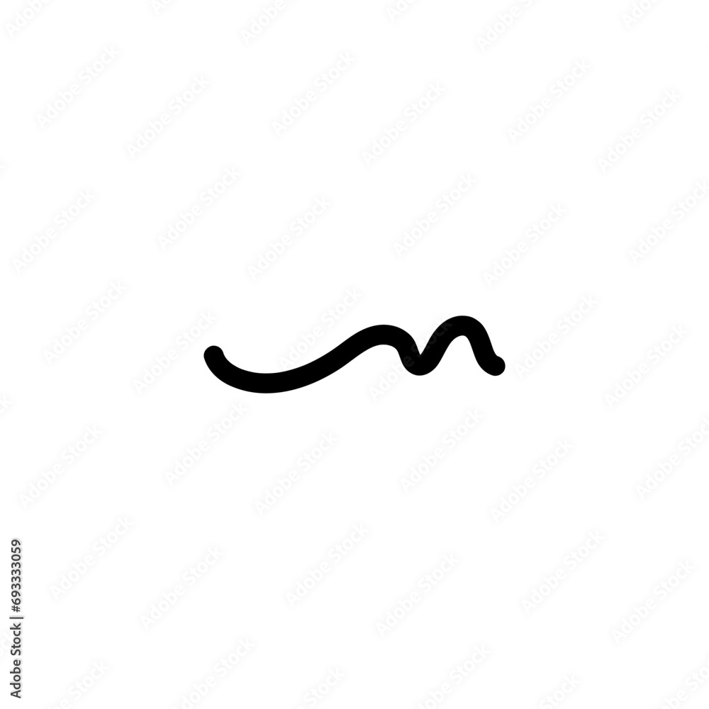wave doodle line group for decoration wave doodle line group for decoration