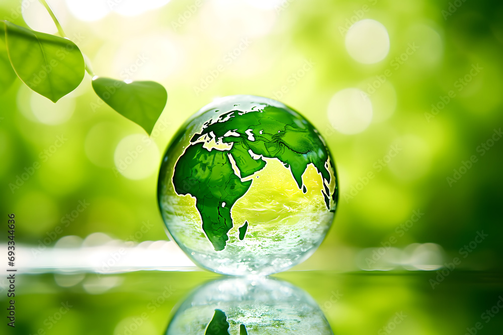 green leaf background, green planet earth, renewable energy light bulb with green energy, Earth Day or environment protection Hands protect forests that grow on the ground and help save the world, sol green leaf background, green planet earth, renewable energy light bulb with green energy, Earth Day or environment protection Hands protect forests that grow on the ground and help save the world, sol