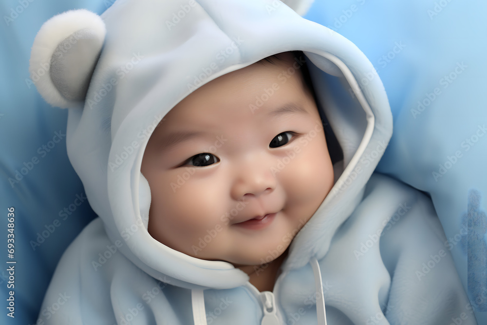 New born, child and teddy bear with balloons, its a boy, baby New born, child and teddy bear with balloons, its a boy, baby