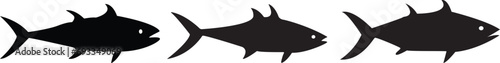 bluefin tuna silhouette
