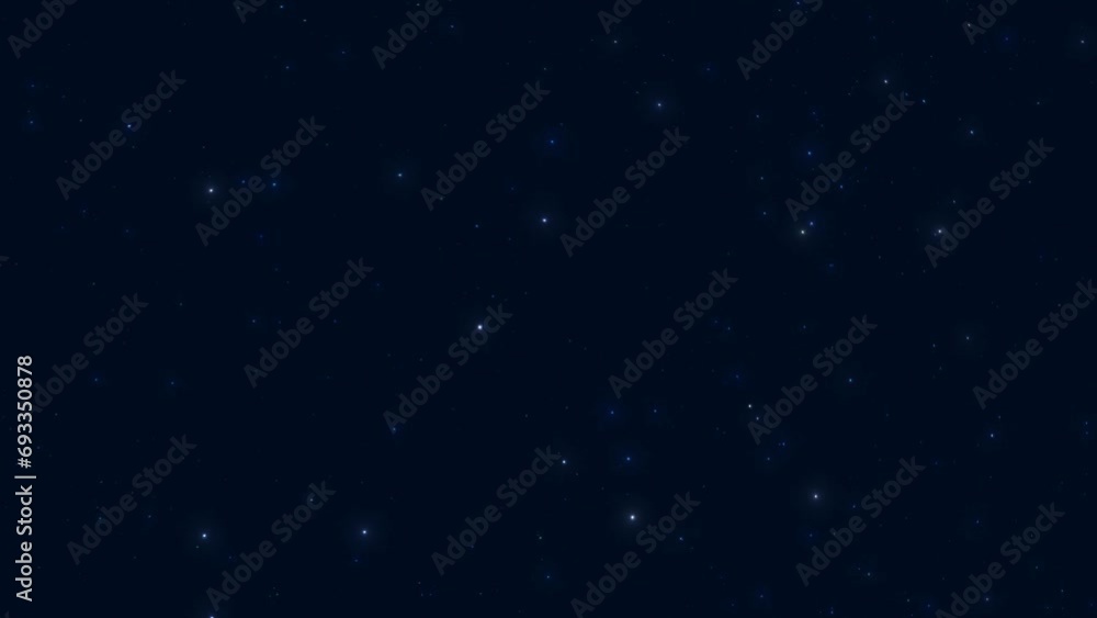 Stars in the sky, starry night dark blue background with starlight ...