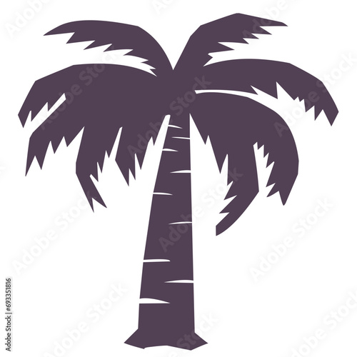coconut tree, ber umpay, coconut ready to bear fruit, tall and big coconut