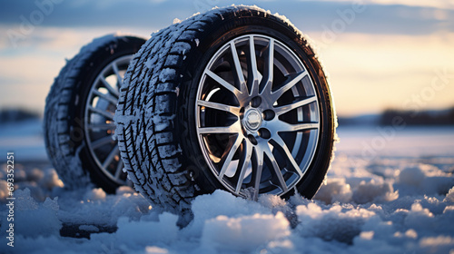 Car tire background, Tire texture closeup background photo