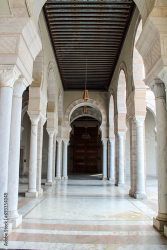 Mosque Malik ibn Anas in Carthage  Tunisia  North Africa