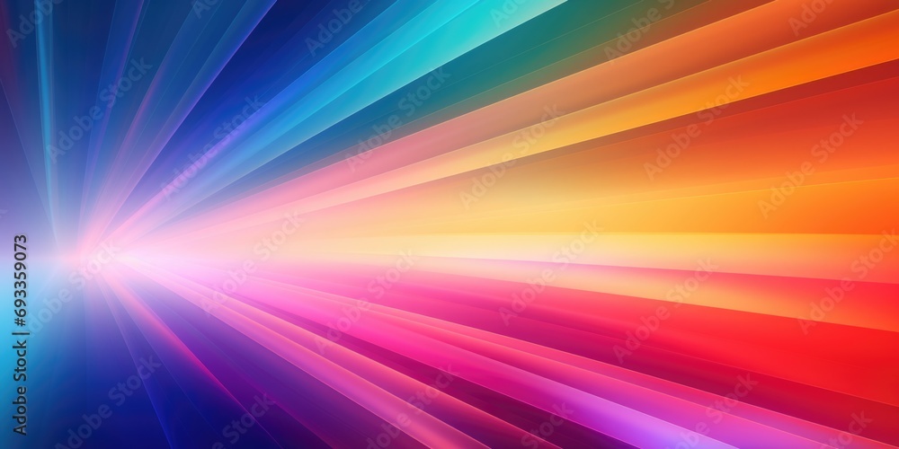 Obraz premium A vibrant background featuring lines of light. Perfect for adding a pop of color to any project