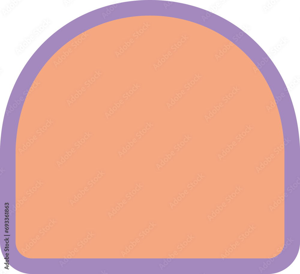 Simple badge shape, 2 separate layers. Simple badge shape, 2 separate layers.