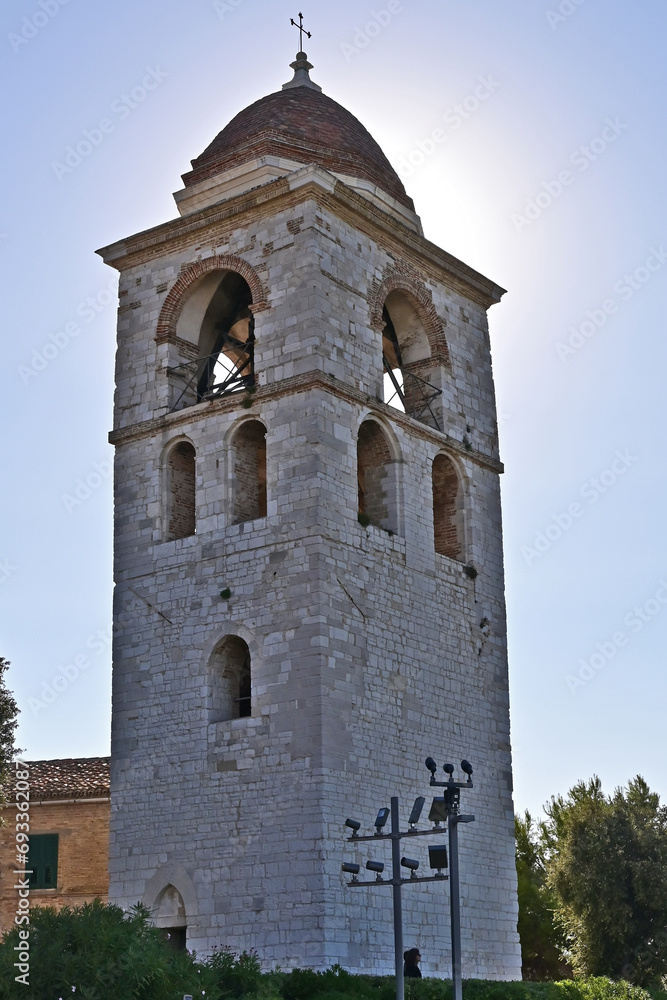 Ancona, il campanile della Cattedrale di San Ciriaco - Marche