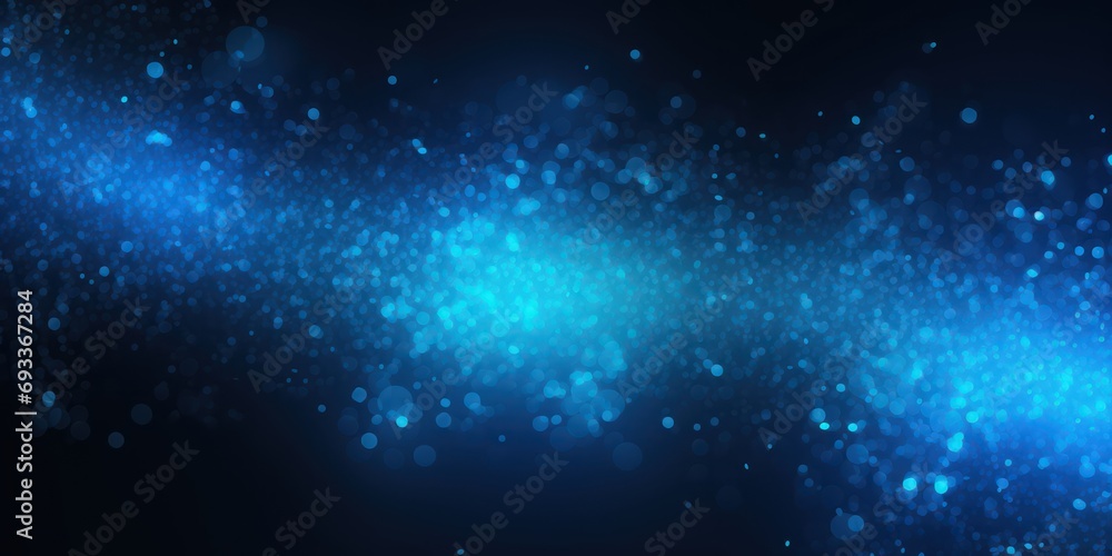 Glowing light-blue black grainy gradient background