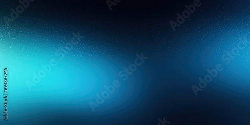 Glowing light-blue black grainy gradient background