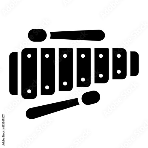 xylophone Solid icon