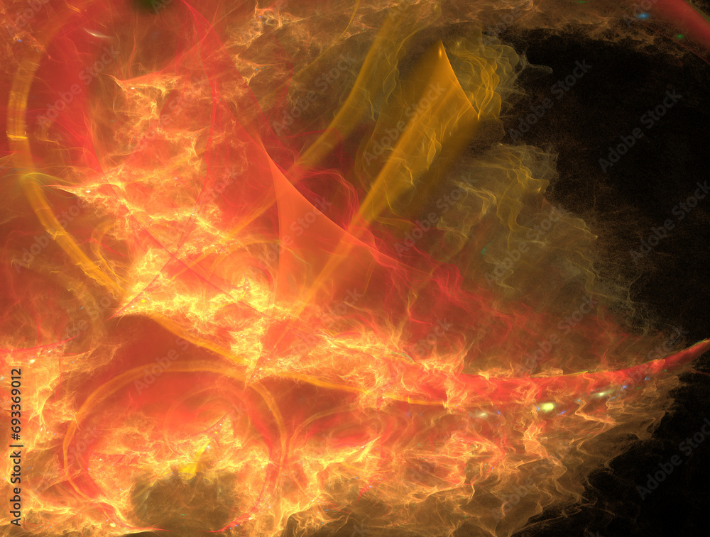 Imaginatory fractal abstract background Image Imaginatory fractal abstract background Image