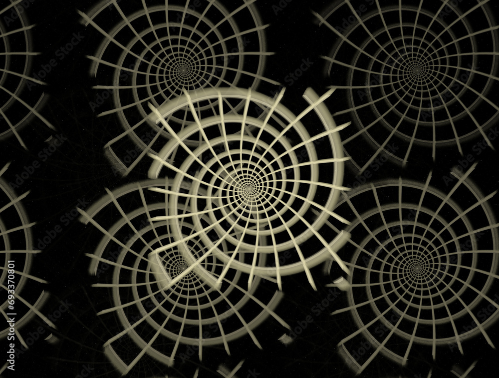 Obraz premium Imaginatory fractal abstract background Image