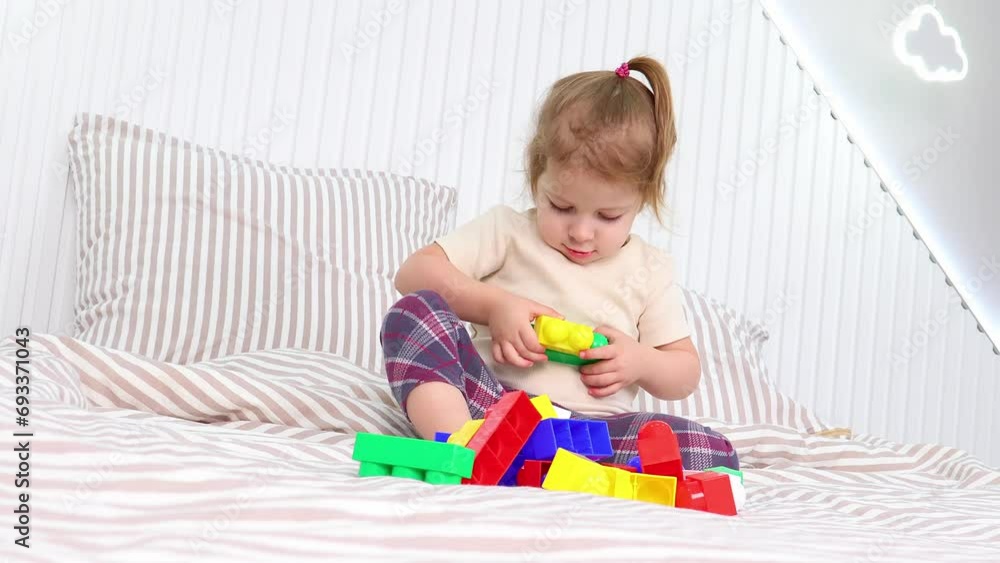 little child playing with toys little child playing with toys