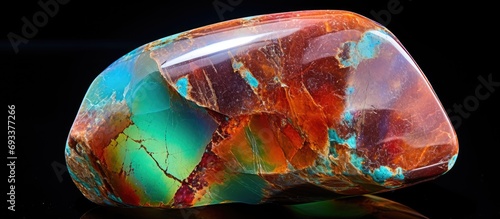 Opal gem from Coober Pedy photo
