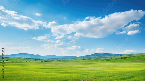 landscape with sky and clouds background
