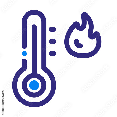Hot Weather Mixed Icon