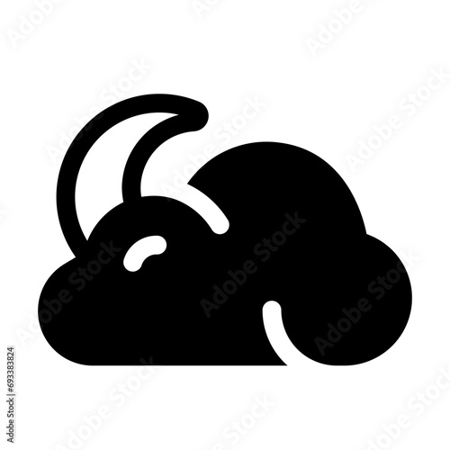 Night Glyph Icon