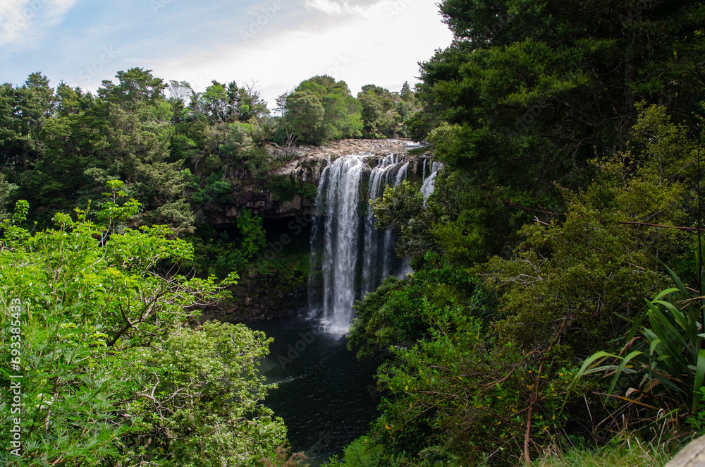 Te Wairere Falls, Kerikeri, New Zealand