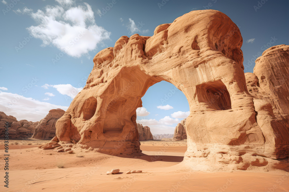 Arches National Park, Utah, USA. Famous landmark in the United States.
