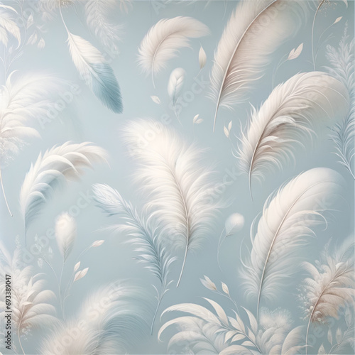 feathers background