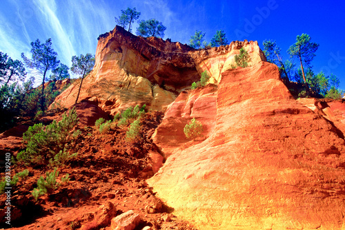 LE SENTIER DES OCRES ROUSSILON VAUCLUSE photo