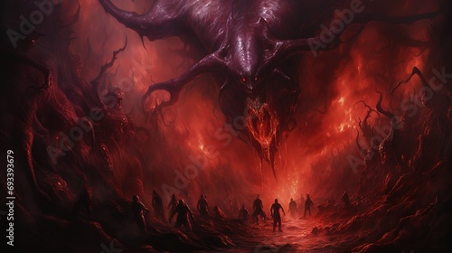 Background Wallpaper of the World of Hell