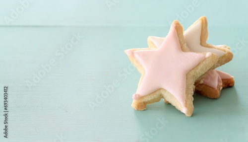 星の形のクッキー コピースペース