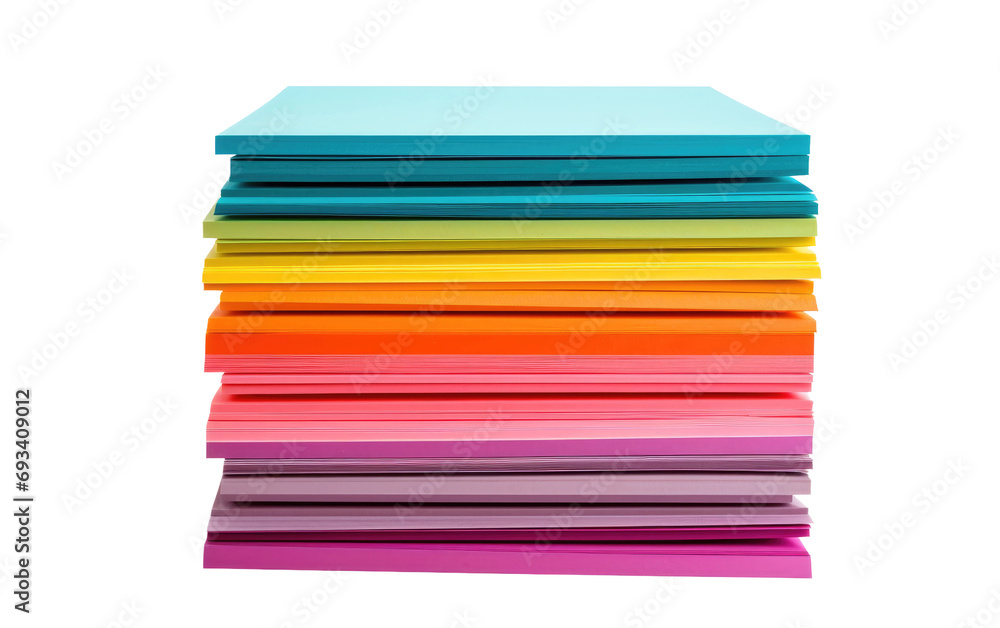 Colorful Paper Pack Versatile Construction Sheets on a White or Clear Surface PNG Transparent Background Colorful Paper Pack Versatile Construction Sheets on a White or Clear Surface PNG Transparent Background