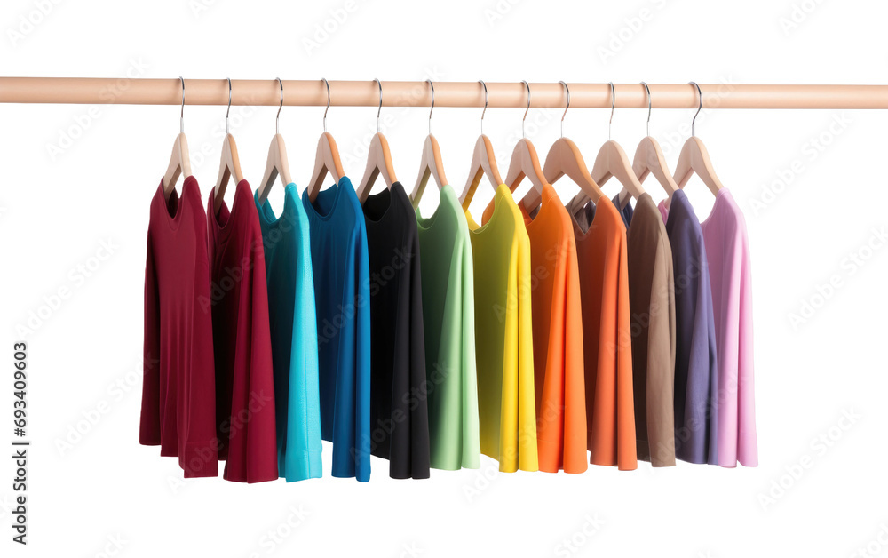 Organizational Essential Versatile Plastic Hanger Set on a White or Clear Surface PNG Transparent Background Organizational Essential Versatile Plastic Hanger Set on a White or Clear Surface PNG Transparent Background