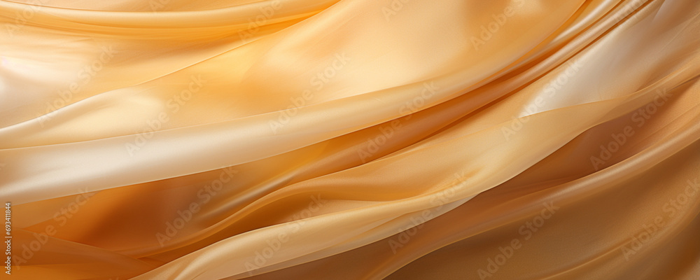 Fototapeta premium close-up golden silk