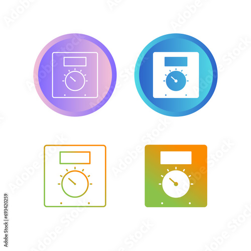 Thermoregulator Vector Icon
