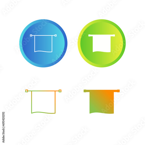 Towel Dryer Vector Icon