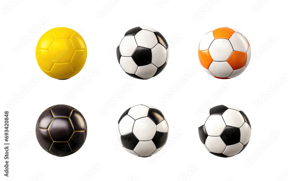 Sphere Spectrum Soccer Balls Galore on a White or Clear Surface PNG Transparent Background Sphere Spectrum Soccer Balls Galore on a White or Clear Surface PNG Transparent Background
