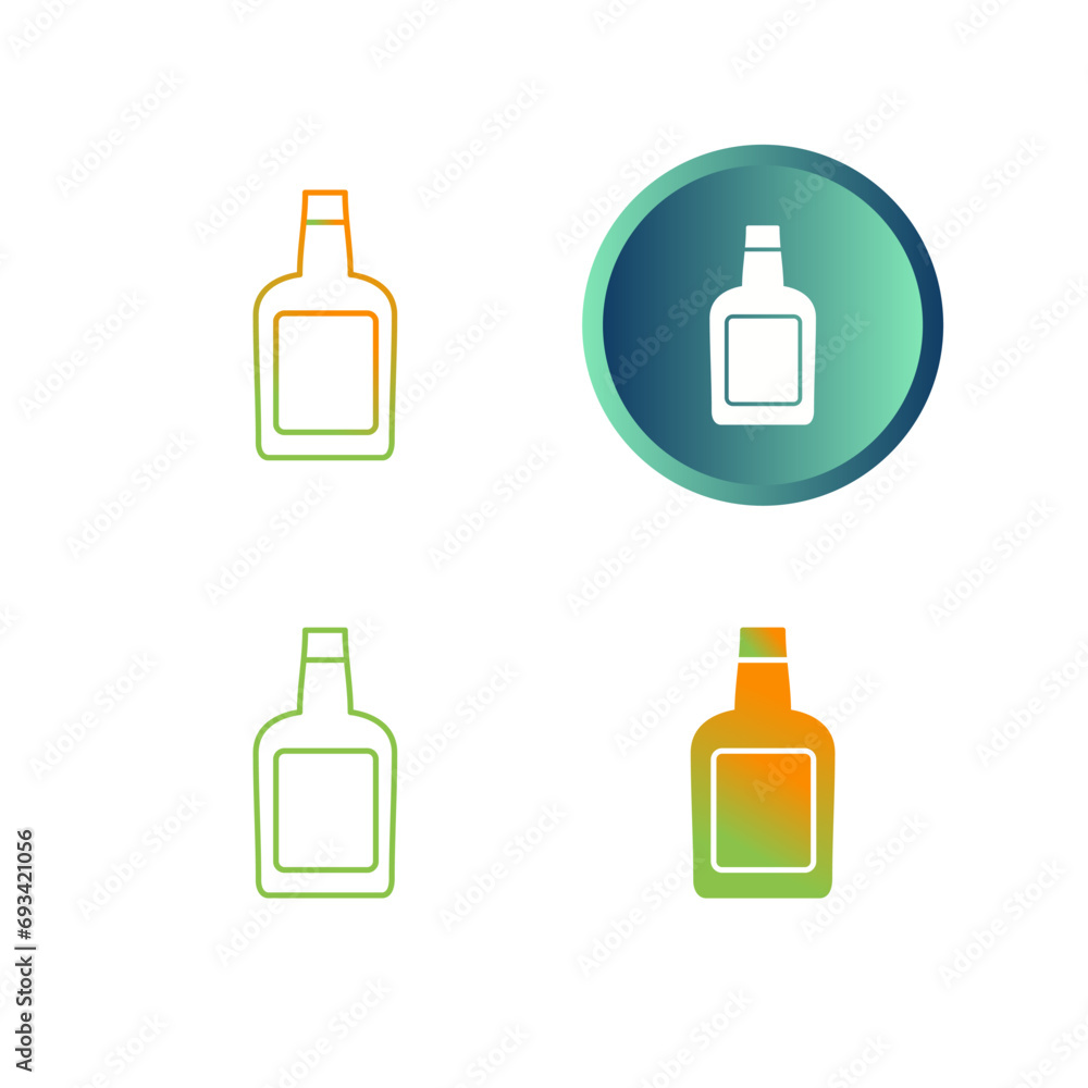 Whiskey Vector Icon