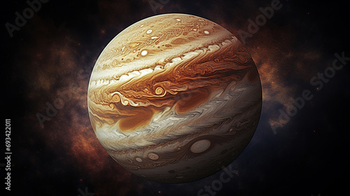 Jupiter, planet Jupiter, generative ai