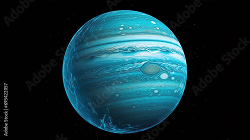Uranus, planet Uranus, generative ai