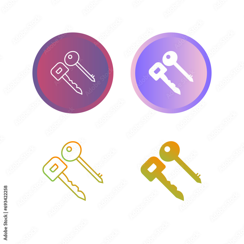 Keys Vector Icon